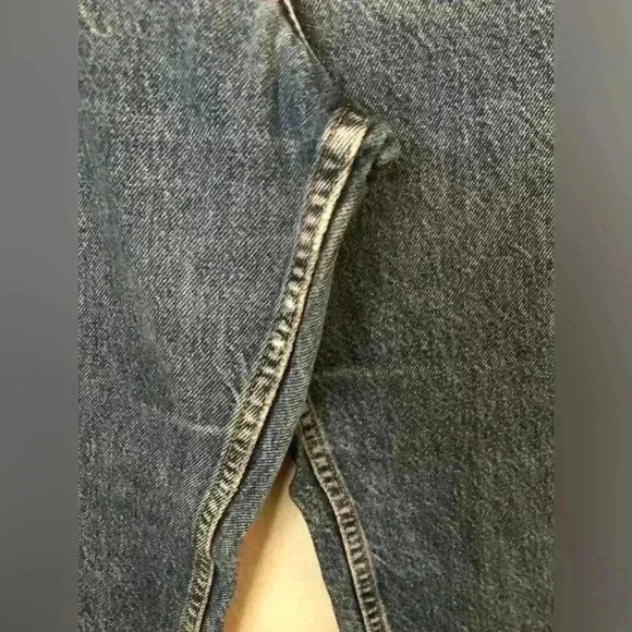 Vtg Made in USA 90s Levi's 550 Relaxed Fit Jeans Labeled 14 Reg Aprox 31x27 - Picture 3 of 10